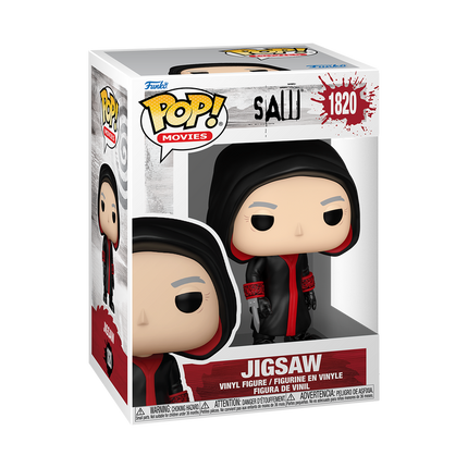 Funko POP! Movies: Saw Jigsaw 3.9-in Vinyl Figure - City Morgue Toys & Collectibles