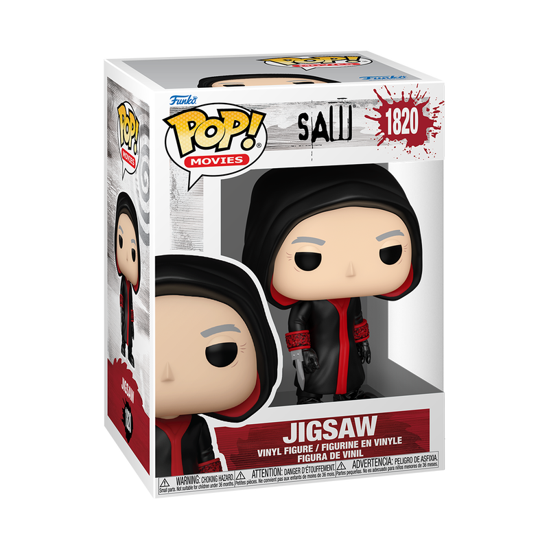 Funko POP! Movies: Saw Jigsaw 3.9-in Vinyl Figure