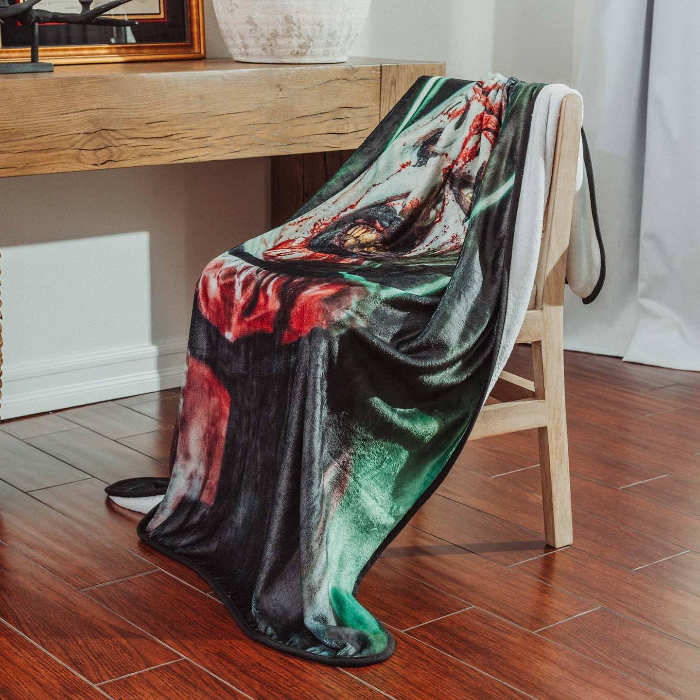 Terrifier 2 45 X 60 Inch Throw Blanket - City Morgue Toys & Collectibles