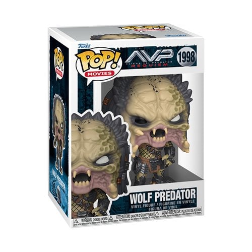 Predator
Aliens vs. Predator: Requiem Wolf Predator Funko Pop! Vinyl Figure #1998 (CHASE & COMMON BUNDLE)