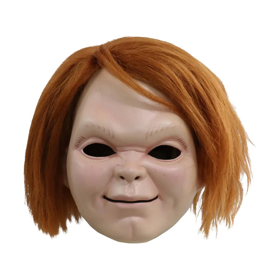 Adults Curse Of Chucky™ Chucky Plastic Halloween Mask - City Morgue Toys & Collectibles