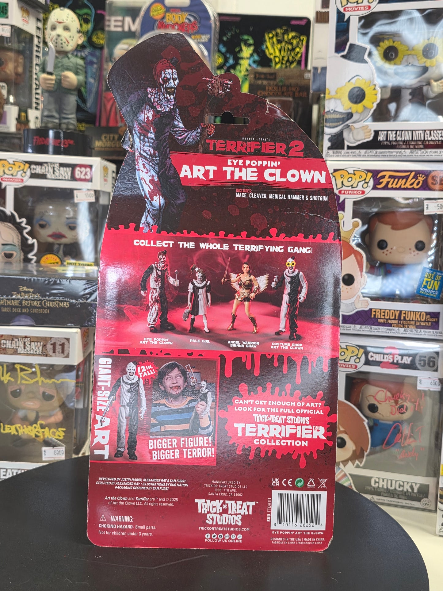 Terrifier Eye Poppin' Art the Clown (DAMAGED Box)