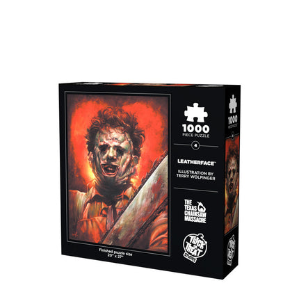 The Texas Chainsaw Massacre (1974) - Leatherface Jigsaw Puzzle - City Morgue Toys & Collectibles