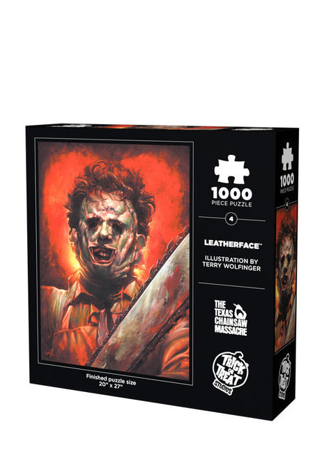 The Texas Chainsaw Massacre (1974) - Leatherface Jigsaw Puzzle - City Morgue Toys & Collectibles