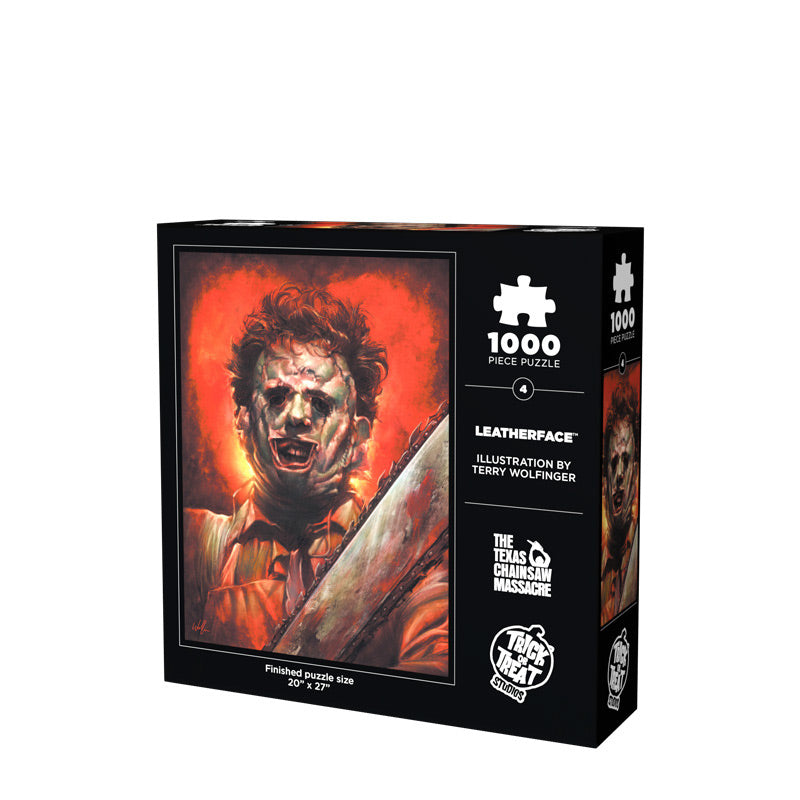 The Texas Chainsaw Massacre (1974) - Leatherface Jigsaw Puzzle (Pre-Order)