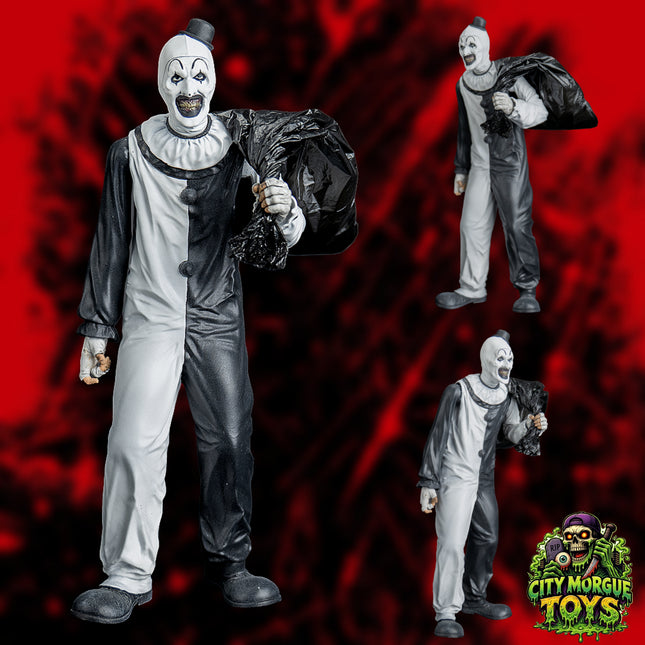 Scream Greats - Terrifier - Art the Clown - 8" Figure (PRE-ORDER) - City Morgue Toys & Collectibles