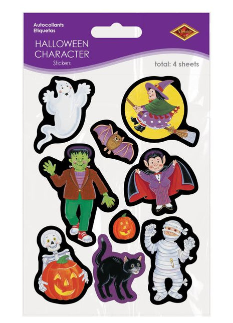 Halloween Character Stickers - City Morgue Toys & Collectibles