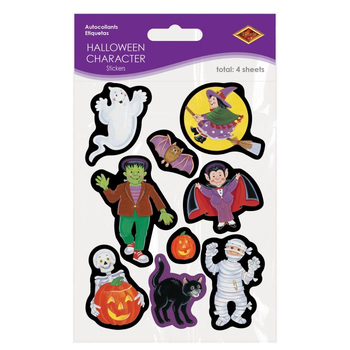 Halloween Character Stickers