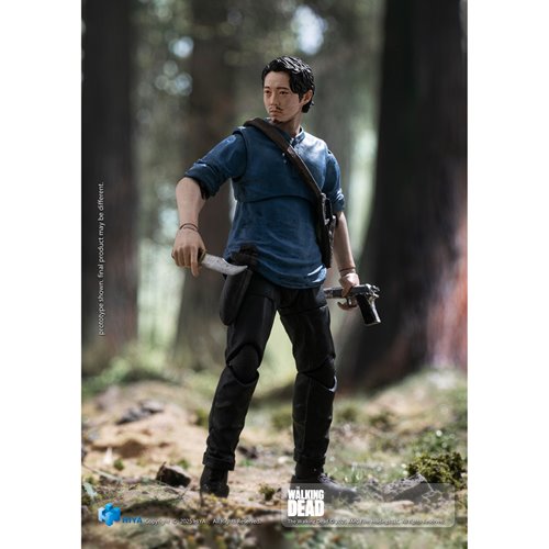 The Walking Dead Glenn Exquisite Mini Series 1:18 Scale Action Figure (PRE-ORDER) - City Morgue Toys & Collectibles