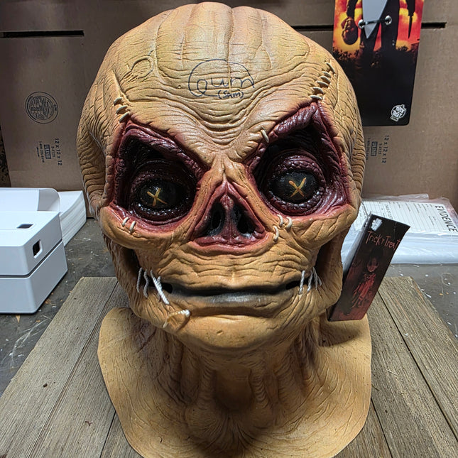 Quinn Lord AUTOGRAPHED Sam Mask (Trick R Treat) BECKETT COA - City Morgue Toys & Collectibles