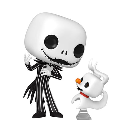 The Nightmare Before Christmas Jack Skellington with Zero (Wave 9) Funko Pop! Vinyl Figure and Pop! Buddy