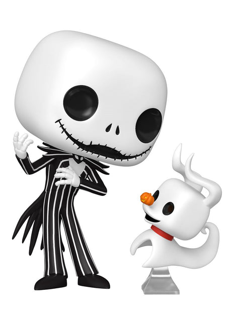 The Nightmare Before Christmas Jack Skellington with Zero (Wave 9) Funko Pop! Vinyl Figure and Pop! Buddy