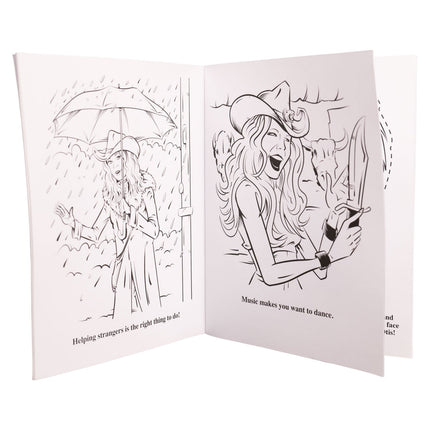 House of 1000 Corpses™ Adult Coloring Book - City Morgue Toys & Collectibles