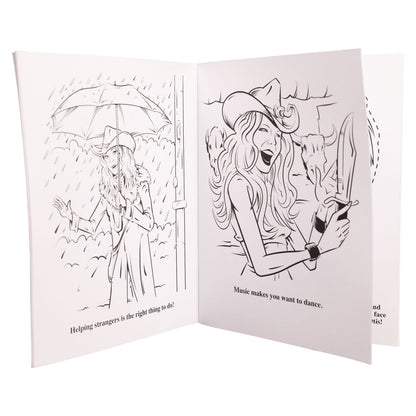 House of 1000 Corpses™ Adult Coloring Book - City Morgue Toys & Collectibles