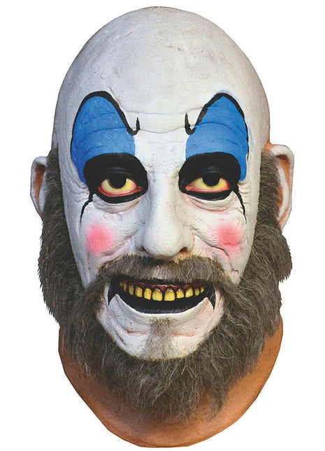 Adults Rob Zombie's Captain Spaulding Overhead Latex Mask - One Size - City Morgue Toys & Collectibles
