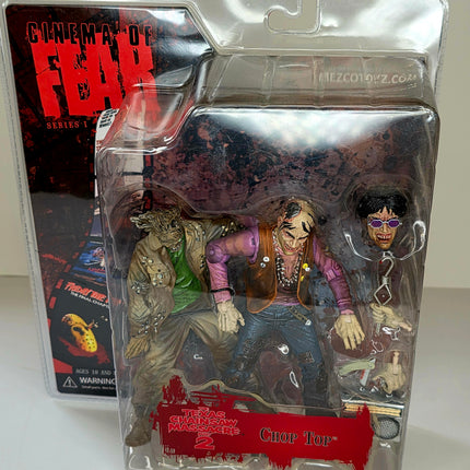 Mezco Cinema of Fear "Choptop" Texas Chainsaw Massacre 2 Action Figure - City Morgue Toys & Collectibles
