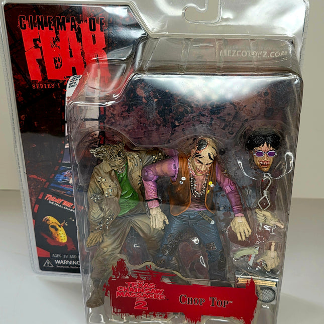 Mezco Cinema of Fear "Choptop" Texas Chainsaw Massacre 2 Action Figure - City Morgue Toys & Collectibles