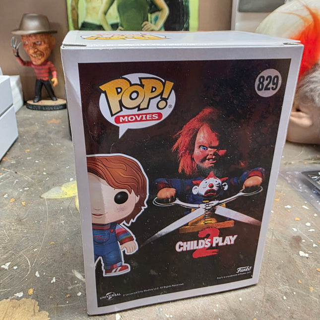 Childs Play 2 Chucky Funko Pop Hot Topic Exclusive (DAMAGED BOX) - City Morgue Toys & Collectibles