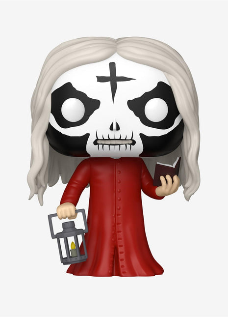 Otis B. Driftwood Funko Pop! vinyl figure, featuring long white hair, red robe, and holding a lantern and book.
