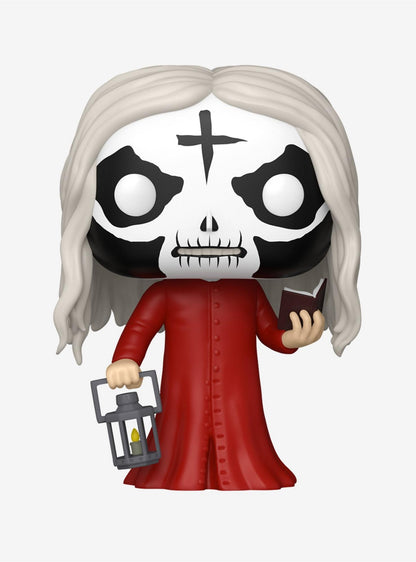 Otis B. Driftwood Funko Pop! vinyl figure, featuring long white hair, red robe, and holding a lantern and book.