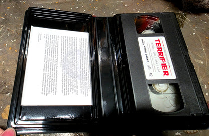 Terrifier VHS Bloody Variant SIGNED by David Howard Thornton (ONLY 50 MADE) - City Morgue Toys & Collectibles