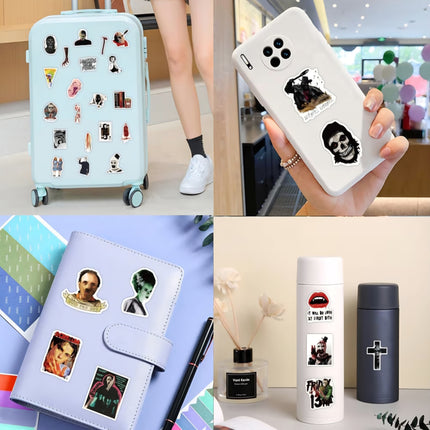 Horror Sticker Pack – 30 Random Hand-Picked Horror Stickers (No Duplicates) - City Morgue Toys & Collectibles