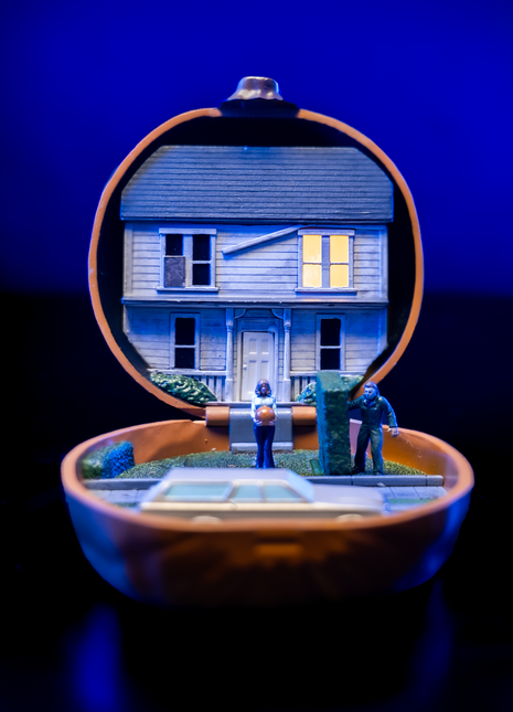 Halloween (1978) - Myers House Pumpkin Micro Maniacs Playset (Pre-order) - City Morgue Toys & Collectibles