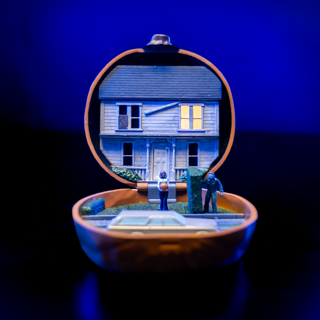 Halloween (1978) - Myers House Pumpkin Micro Maniacs Playset (Pre-order) - City Morgue Toys & Collectibles