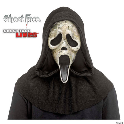 Adults Dead By Daylight™ Ghost Face® Deluxe Aged Full Mask - One Size - City Morgue Toys & Collectibles