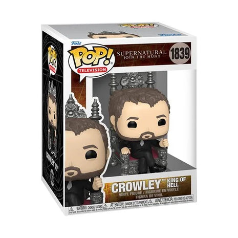 Supernatural Crowley King of Hell Throne Premium Funko Pop! Vinyl Figure #1839 (Pre-order) - City Morgue Toys & Collectibles