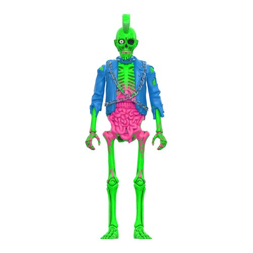 Return of the Living Dead Male Poster Zombie (Blacklight) 3 3/4-Inch ReAction Figure - Exclusive