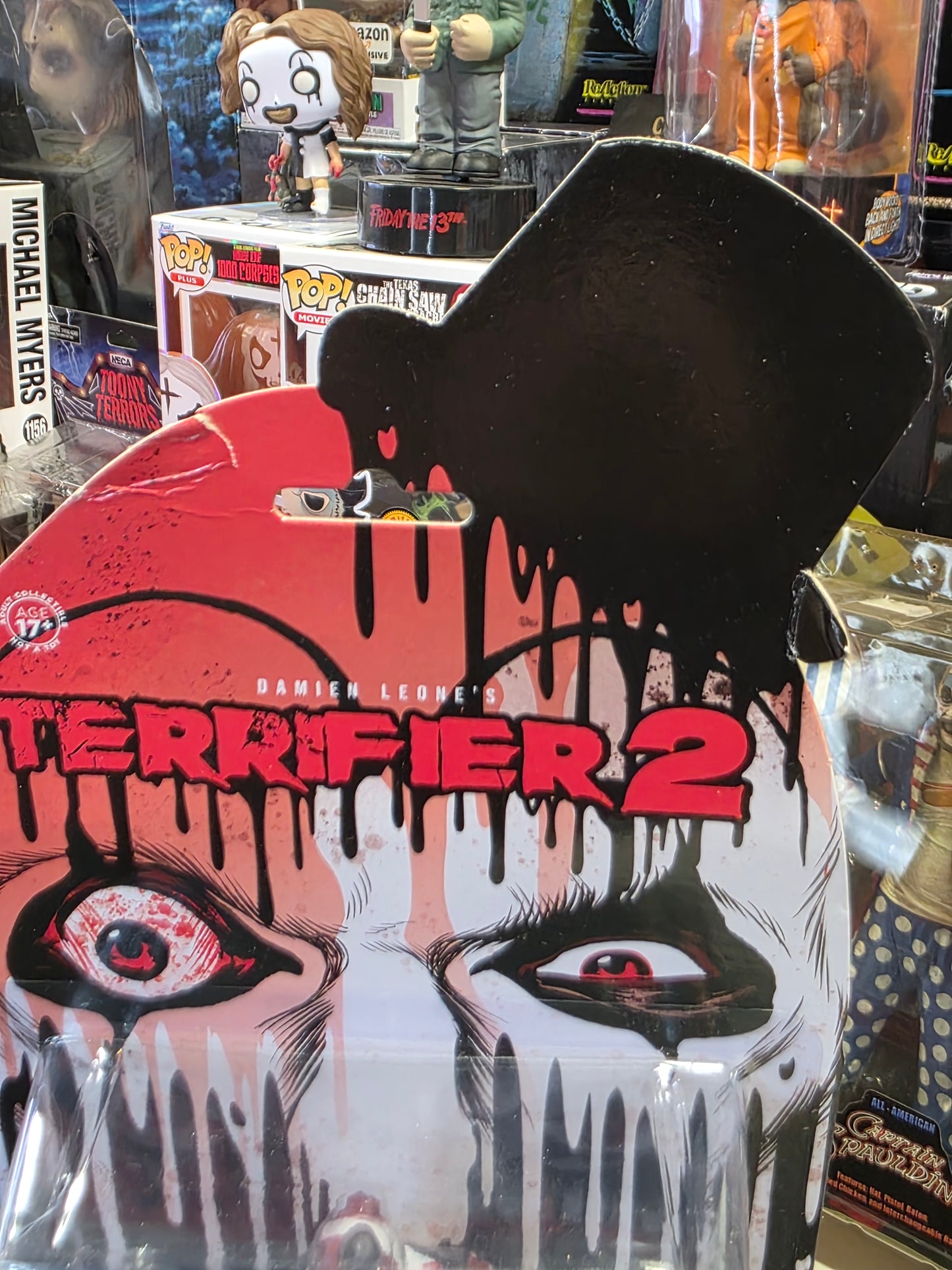 Terrifier Eye Poppin' Art the Clown (DAMAGED Box)