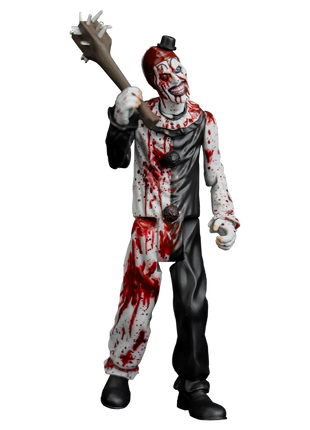 Terrifier 2 - Eye Poppin' Art the Clown - 5" Action Figure - City Morgue Toys & Collectibles