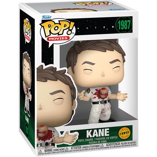 Alien Kane Funko Pop! Vinyl Figure #1987 (CHASE + COMMON BUNDLE w/ Pop Protector)
