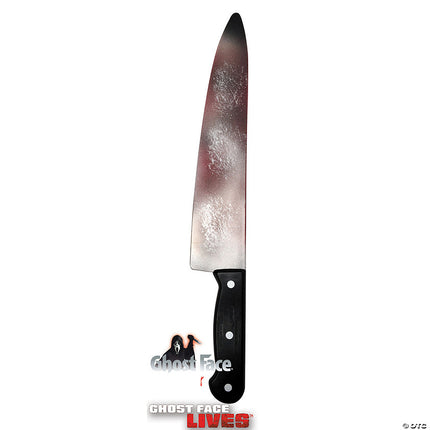 15" Scream™ Ghostface Bloody Butcher Knife - City Morgue Toys & Collectibles