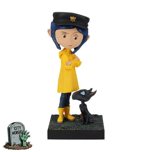 Royal Bobbles Coraline and the Cat Bobblehead