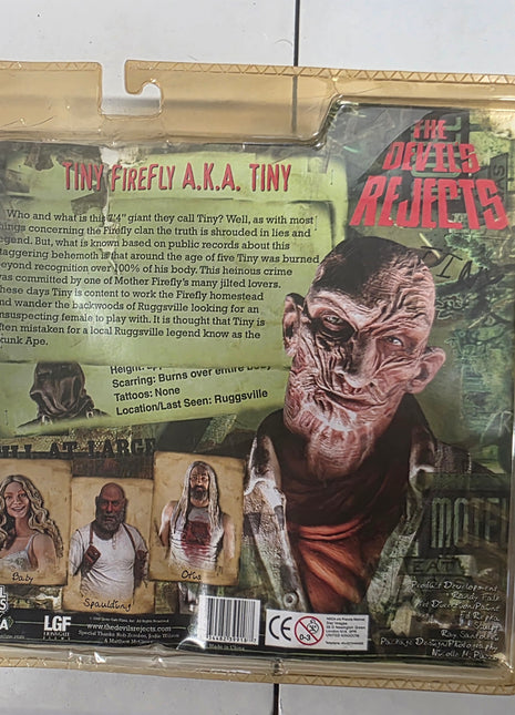 ULTRA RARE! Tiny Figure AUTOGRAPHED by Matthew McGrory w/ Inscription - City Morgue Toys & Collectibles