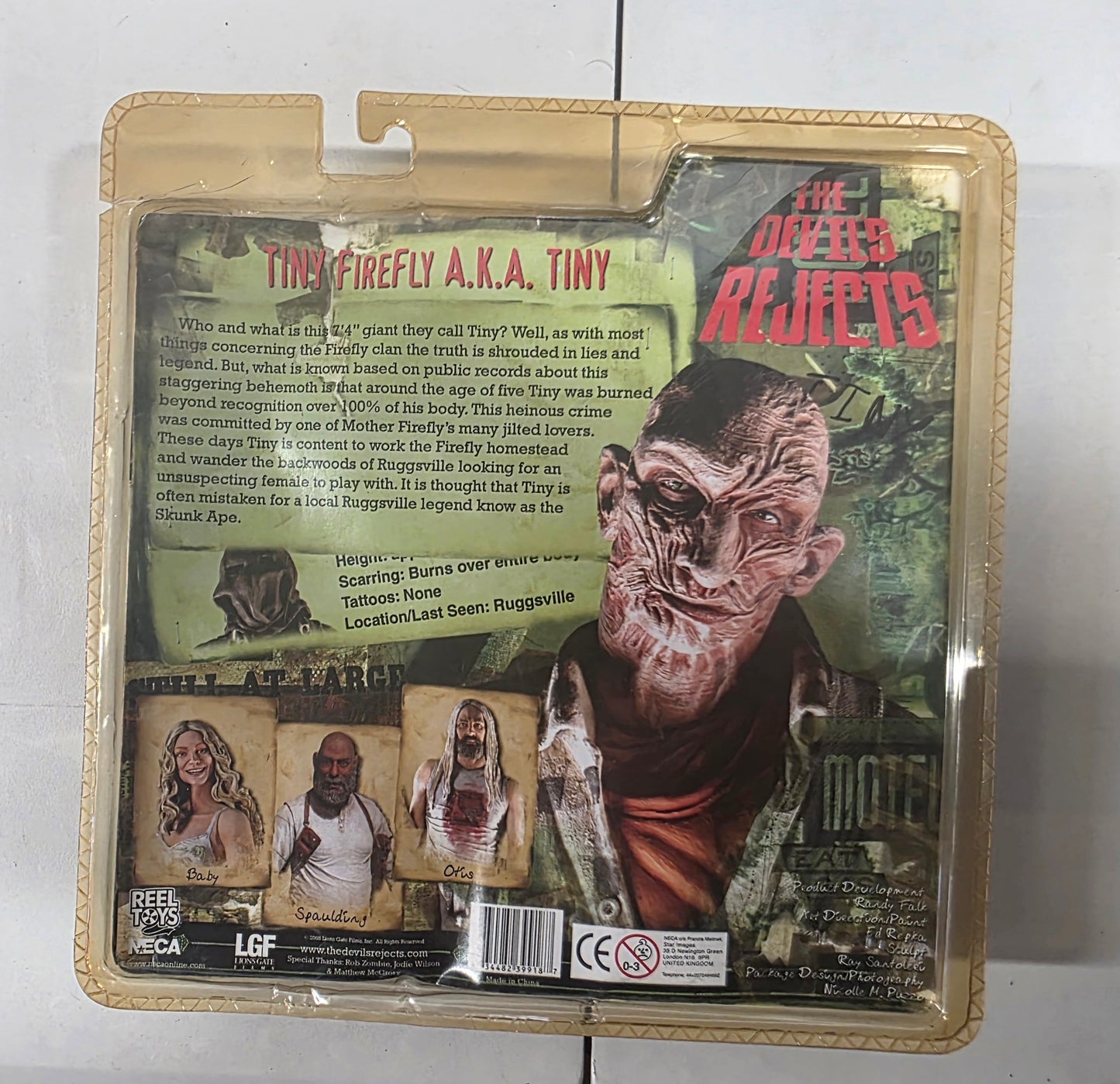 ULTRA RARE! Tiny Figure AUTOGRAPHED by Matthew McGrory w/ Inscription - City Morgue Toys & Collectibles
