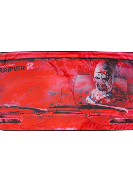 Terrifier 64 X 32 Inch Car Sunshade - City Morgue Toys & Collectibles