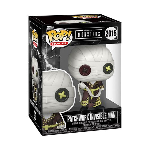 Universal Monsters Invisible Man Patchwork Funko Pop! Vinyl Figure (PRE-ORDER) - City Morgue Toys & Collectibles