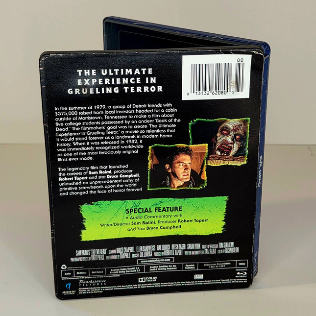 Evil Dead Bluray Steelbook (Pre-Owned) - City Morgue Toys & Collectibles
