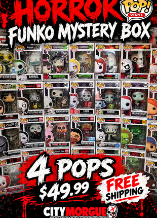 The Horror Vault Mystery Box (4 Funko Pops)