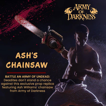 Army of Darkness 1:1 Ash's Chainsaw Prop Replica - City Morgue Toys & Collectibles