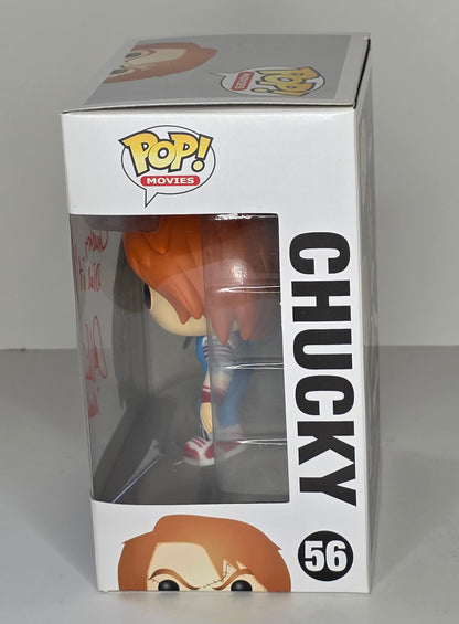 AUTOGRAPHED Childs Play 2 Chucky Funko Pop Signed by Alex Vincent - City Morgue Toys & Collectibles