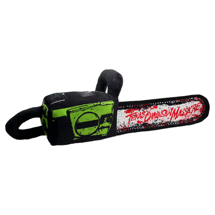 30" The Texas Chainsaw Massacre™ (1974) Full-Size Stuffed Chainsaw with Sound (Pre-Order) - City Morgue Toys & Collectibles