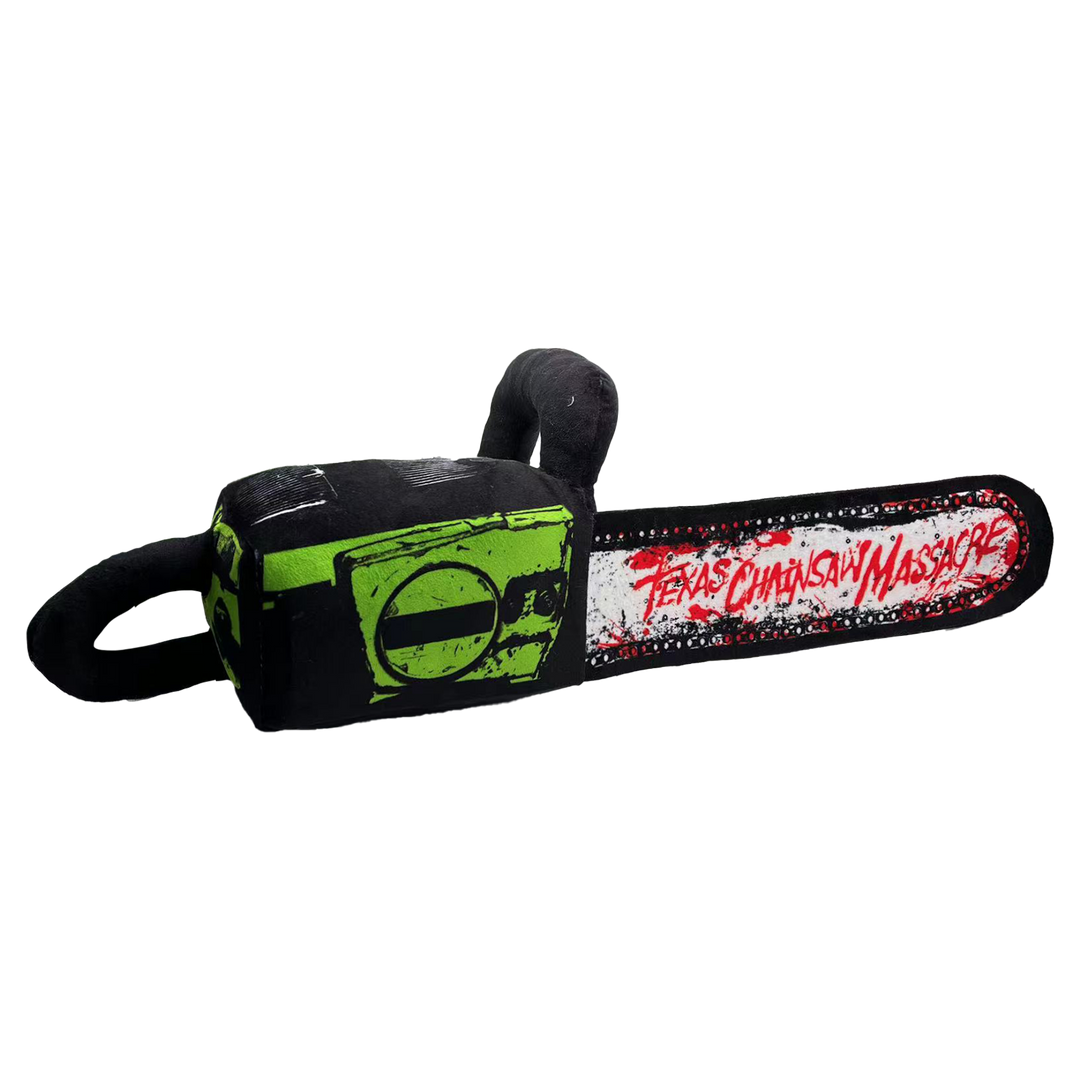 30" The Texas Chainsaw Massacre™ (1974) Full-Size Stuffed Chainsaw with Sound (Pre-Order) - City Morgue Toys & Collectibles