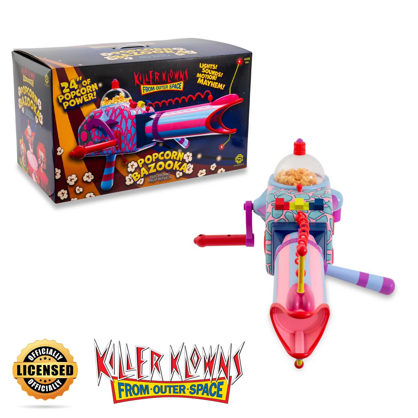 Killer Klowns from Outer Space 24in Popcorn Electric Prop Replica (Pre-Order)