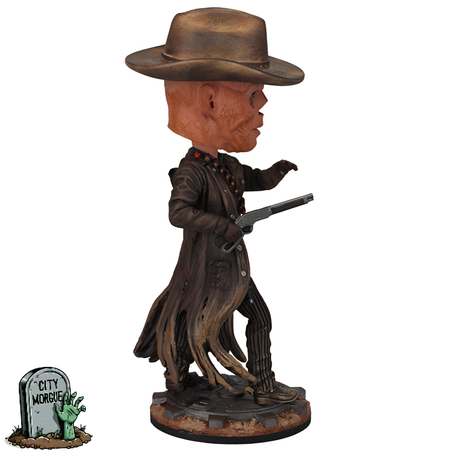 Royal Bobbles Fallout - the Ghoul Collectible Bobblehead