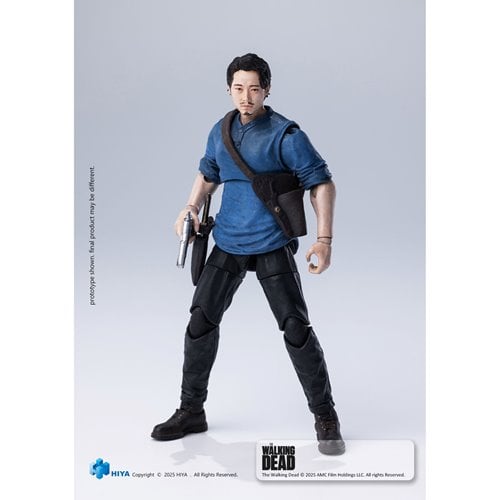 The Walking Dead Glenn Exquisite Mini Series 1:18 Scale Action Figure (PRE-ORDER) - City Morgue Toys & Collectibles
