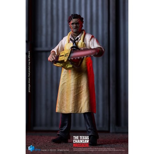 Texas Chainsaw Massacre 1974 Leatherface Mask Standard Ver. Exquisite Mini 1:18 Scale Action Figure